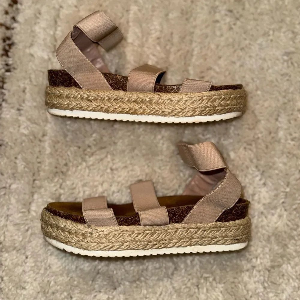 STEVE MADDEN Espadrille Platforms